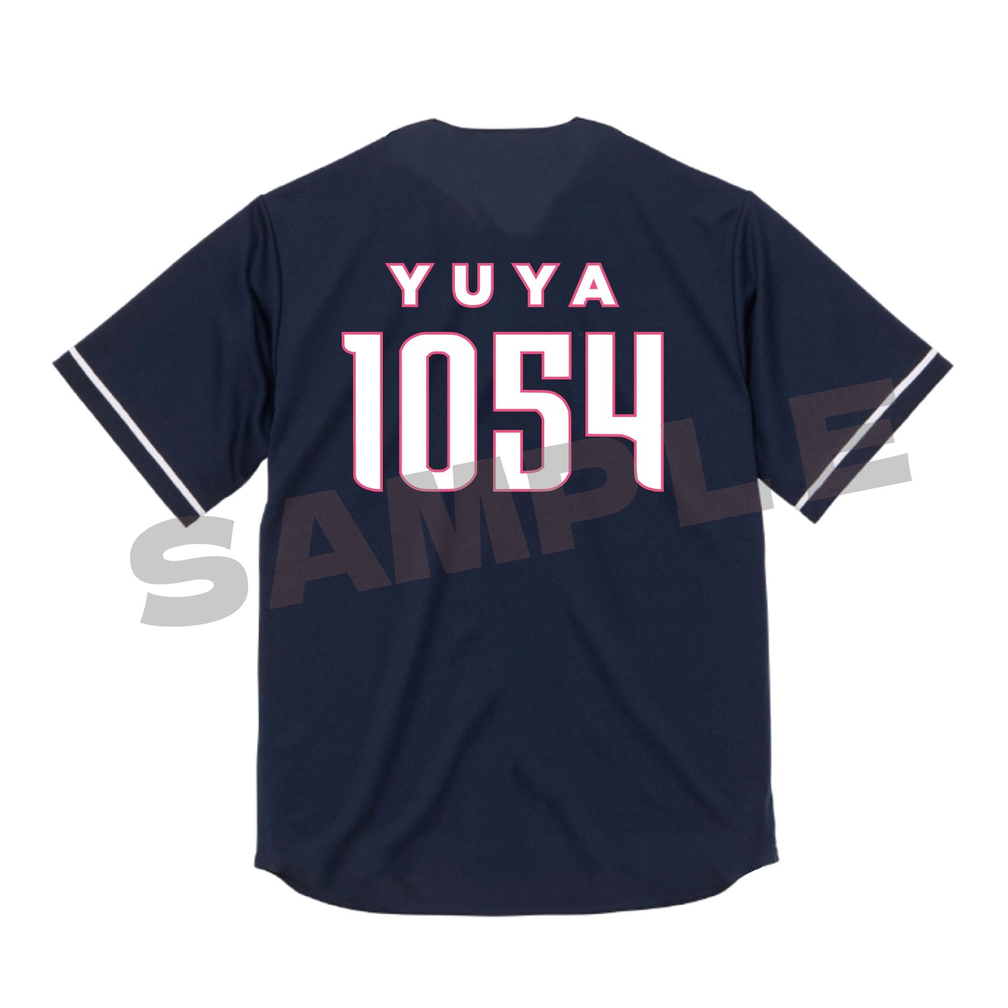 【スぺプラ手越】ベースボールシャツ (ネイビー)