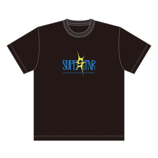 【SUPER STAR】Tシャツ(ブラック)
