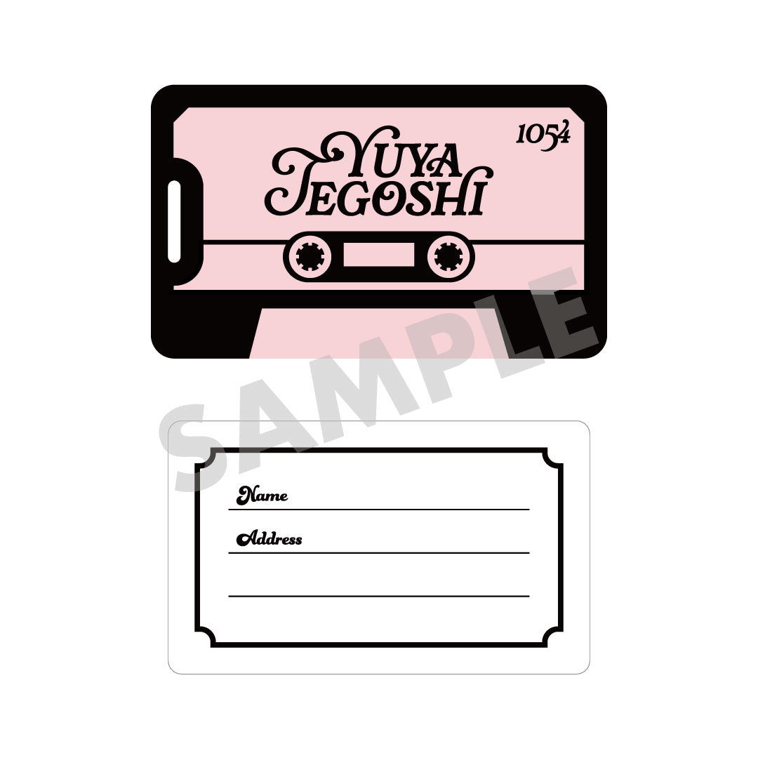 【スぺプラ手越】ラゲッジタグ (B)