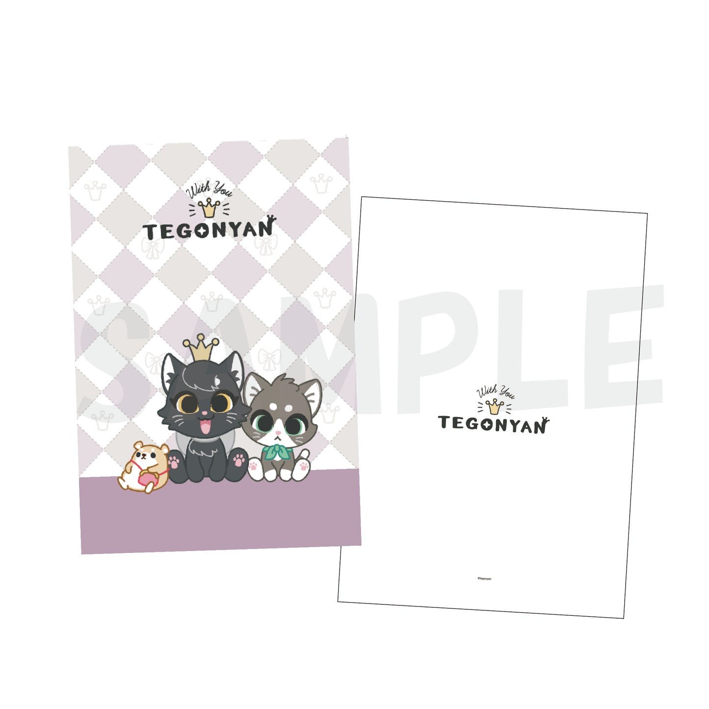 【VALENTINE】 てごにゃんクリアファイル②