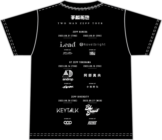 2ペプラ手越オフィシャルTシャツ【BLACK】