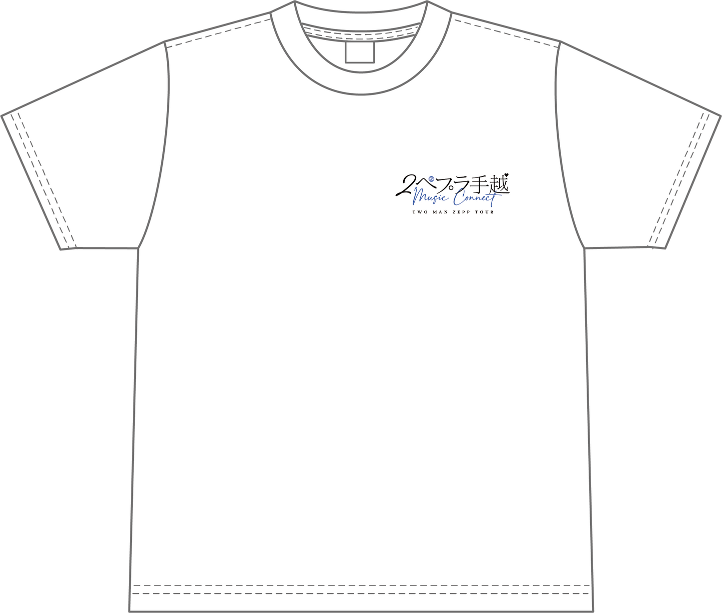 2ペプラ手越オフィシャルTシャツ【WHITE】