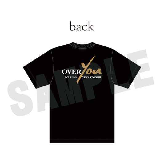 【OVER YOU】Tシャツ [ブラック]