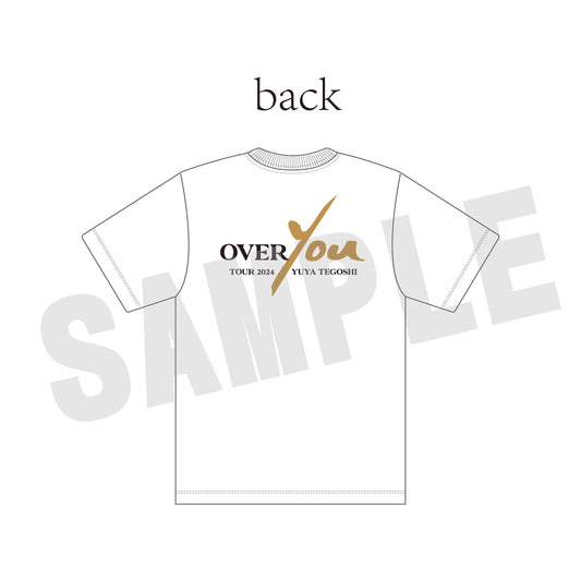 【OVER YOU】Tシャツ [ホワイト]