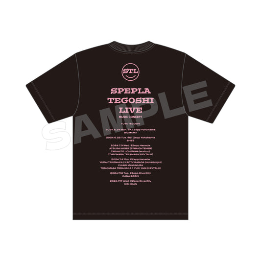 【スぺプラ手越】オフィシャルTシャツ [ブラック]