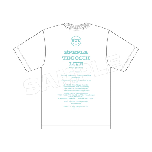 【スぺプラ手越】オフィシャルTシャツ [ホワイト]