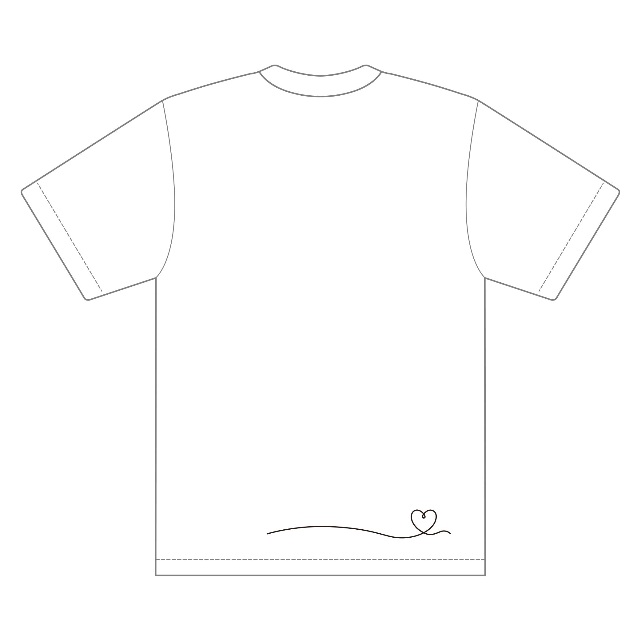 【絆 -KIZUNA-】Tシャツ [ホワイト]