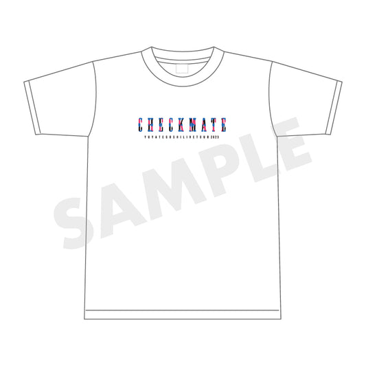 【CHECKMATE】Tシャツ [ホワイト]